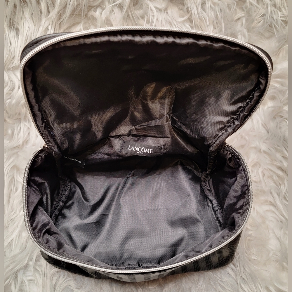 ๐ฅ5/$25 NEW LANCOME Faux Leather Case Makeup Cosmetic Bag - Picture 5 of 7